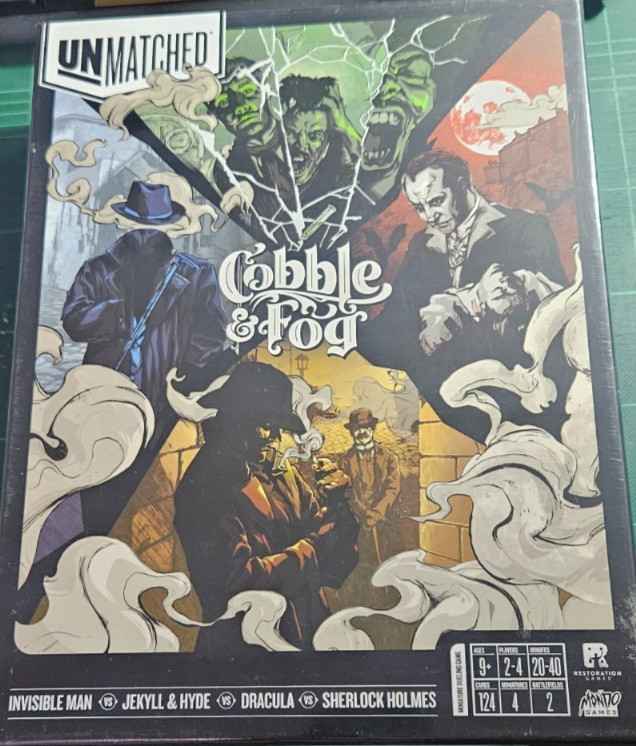 Unmatched: Cobble & Fog Board Game-Restoration Games NIS
