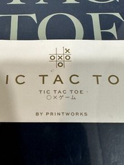 Printworks No. 6 Tic Tac Toe – Coffee Table Games BNIB RRP €45.00