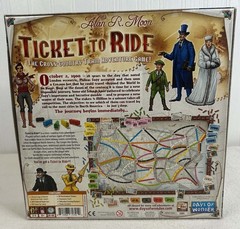 Ticket to Ride Original Edition North America Board Game Complete Open Dmg Box