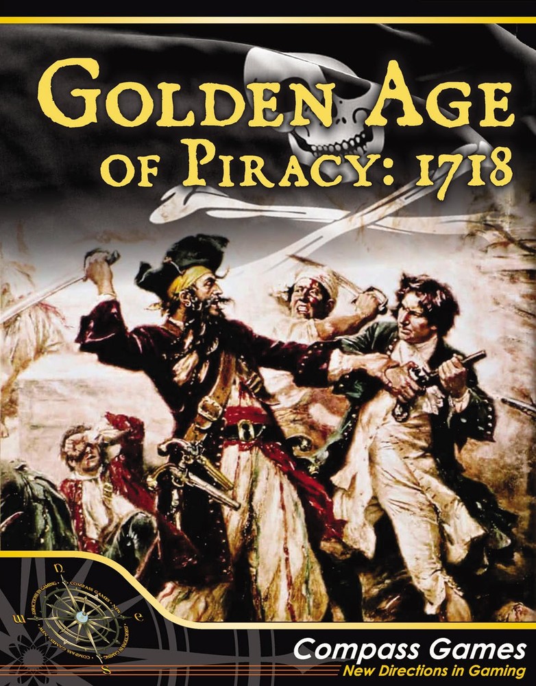 Compass Games Golden Age of Piracy: 1718 2025 Reprint NISW Fast Shipping