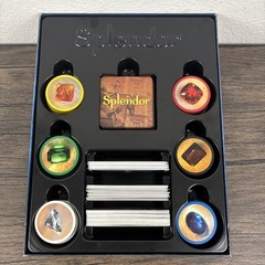 Splendor Board Game Marc Andre Pascal Quidault Space Cowboys Asmodee Complete