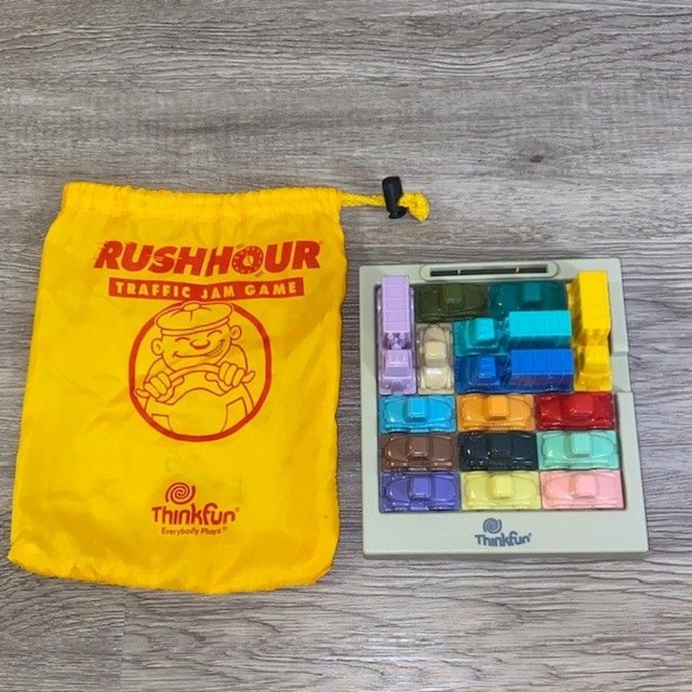 ThinkFun Rush Hour Traffic Jam Logic Game Complete