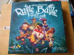 Rattle Battle Grab the Loot Board Game, Portal Games, 2-5 Player