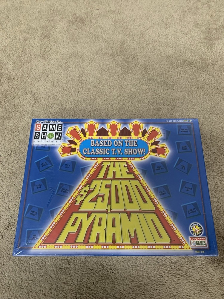 Vintage 2000 The $25,000 Pyramid Board Game Sealed TV Game Show NOS