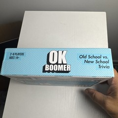 New/Sealed Pressman Toy OK Boomer: Old School Vs New School Trivia Game Goliath