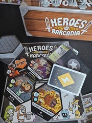 Rollacrit Heroes of Barcadia! Complete, With Expansions And Miniatures