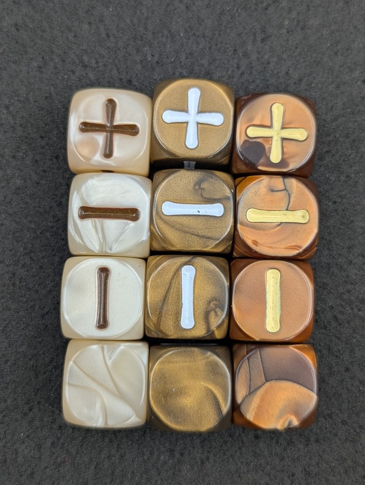 Evil Hat Productions EHP09013 “Fate Antiquity Dice” Game ( + & – Dice )