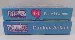 Lot Of 2~Fingerlings Games~Monkey Safari & 4 In 1 Board Games-Find & Seek-NEW