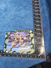 Teenage Mutant Ninja Turtles 5.5″x3.5″ 3D Metal Lunch Box empty NO pieces