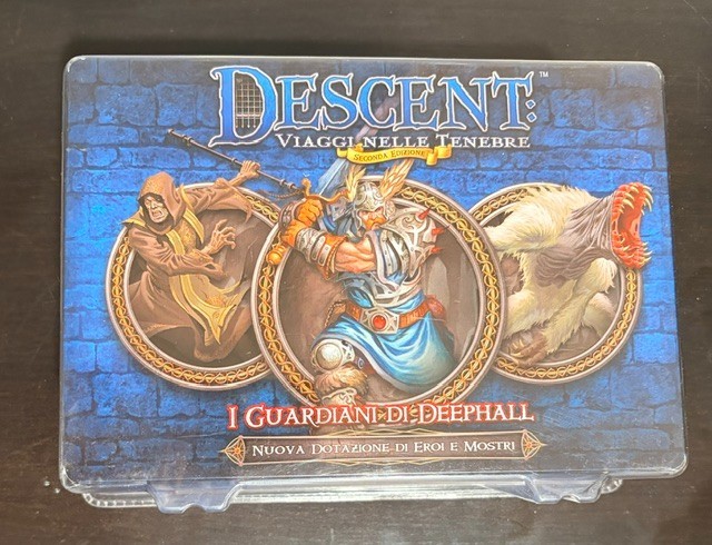 ~Descent: Journeys in the Dark 2nd – Guardians of Deephall Italian-NEW!~