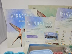 2019 Wingspan STM910 Stonemaier Board Game w/ Automa Factory 100% Complete