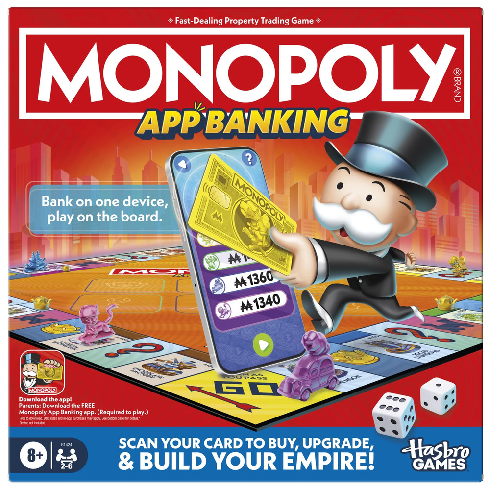 App-Enabled Banking Board Game – Smart Device Linked – Ages 8+ – NEW