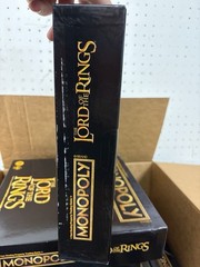 Bulk Lot of 16 New Monopoly The Lord of the Rings Board Games by Hasbro – Sealed