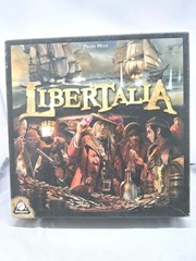 LIBERTALIA Board Game Paolo Mori 2015 Pirates Asterion Press Marabunta Pre-owned