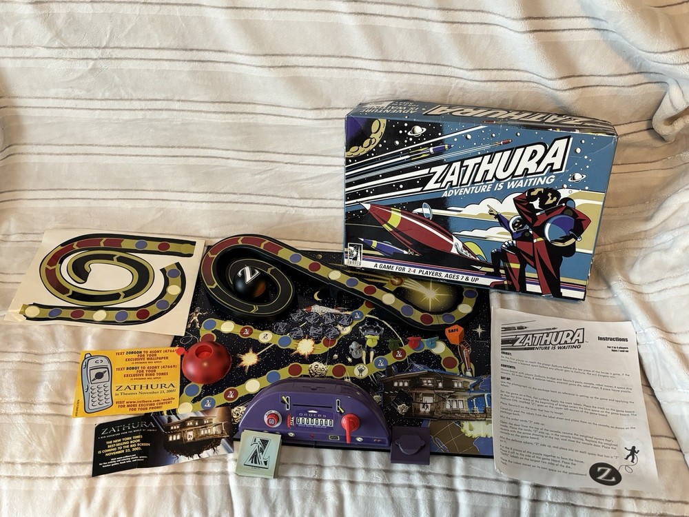 2005 Zathura Game by Pressman NEAR Complete w/ OG Inserts – Free Shipping