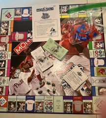 Monopoly Phillies World Series Champions 2008 Collector Edition Preown-Complete