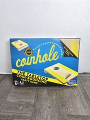 Coinhole Game The Tabletop Coin Bouncing Party Game by Hasbro Gaming
