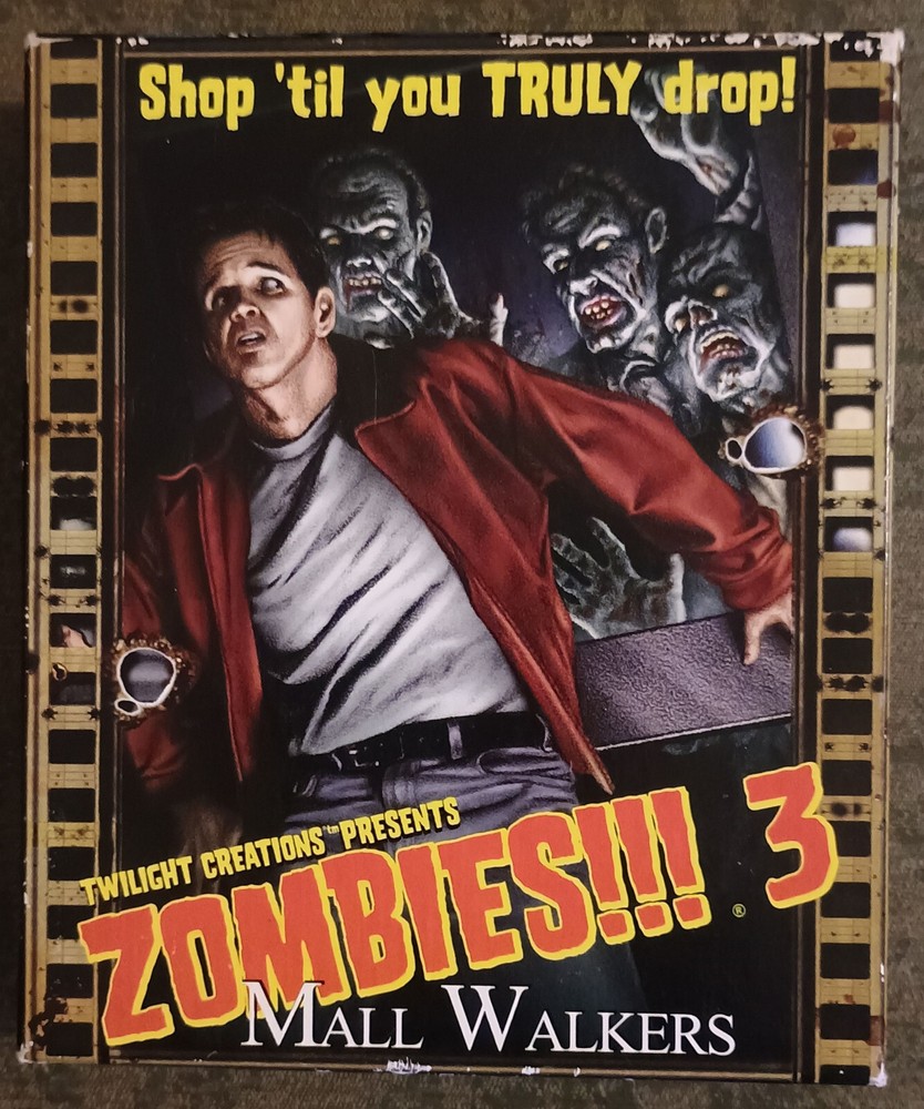 Zombies!!! 3 Mall Walkers – board game expansion – CARDS ONLY – AS-IS!