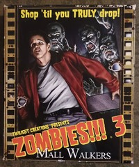 Zombies!!! 3 Mall Walkers – board game expansion – CARDS ONLY – AS-IS!