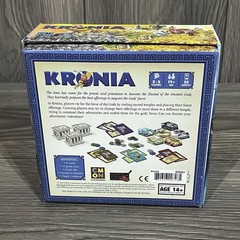 Kronia Ancient Gods Board Game by CMON 2016, 2-5 players age 14+ COMPLETE