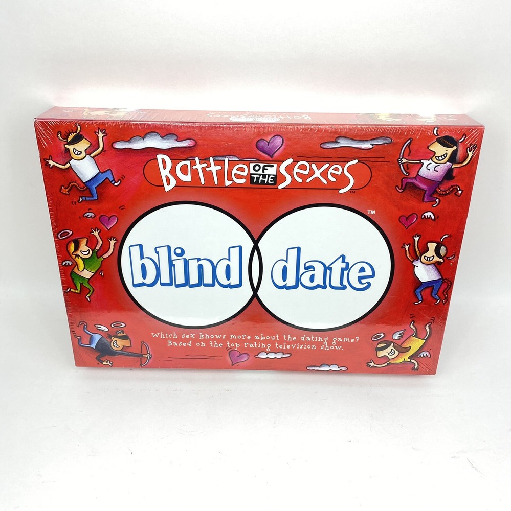 Battle of the Sexes Blind Date Adult Board Game University Games New Sealed