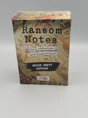 Ransom Notes House Party Edition The Ridiculous Word Magnet Game New Sealed