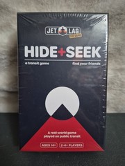 Jet Lag The Game: Hide + Seek: A Transit Game, 2-4+ Players NEW SEALED