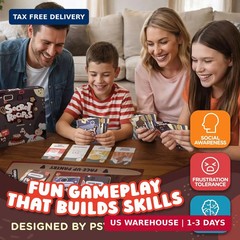 Secret Recipes – Go Fish-Style Strategy Card Game – for Kids, Teens, and Adults