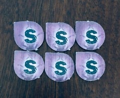Betrayal at House on the Hill (Magenta Arms Lady Tokens) Replacement 6 Pieces