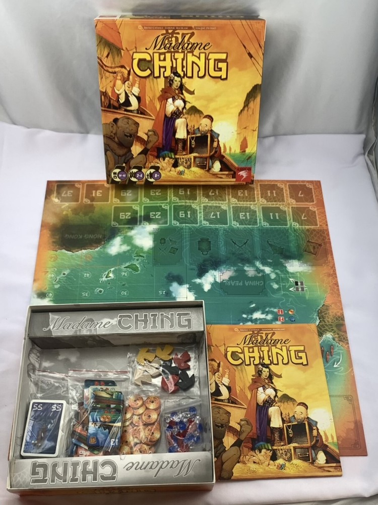 2014 Madame Ching Board Game by Hurrican Complete Great Condition