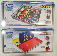 2 Pk: Connect 4 & Sorry! Classic Games Road Trip Travel Edition (0733/0672) F6A
