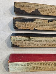Antique Mahjong Rack Set of 4 Shanghai Trading Co Jacksonville FL 1920s