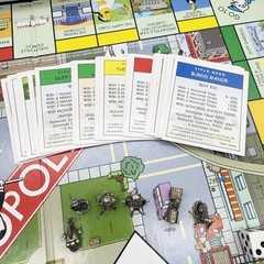 The Simpsons Monopoly Board Game Welcome to Springfield Parker Brothers COMPLETE