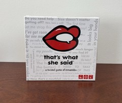 That’s What She Said: A Twisted Game of Innuendos NEW SEALED