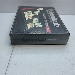 Rummikub Premium Edition Features Racks Large Number Engraved Tiles NIB