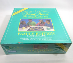 Trivial Pursuit Family Edition Master Game Parker Bros 1992 NEW/ Sealed Trivia