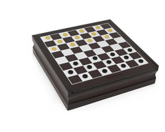 Classic Games 10-in-1 Wood Game Center – Chinese Checkers, Backgammon & More