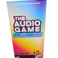 The Audio Game NEW SEALED Party Card Game Wilder 3-8 Players Ages 17+ Funny…