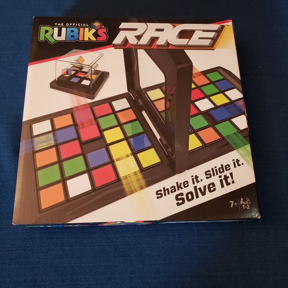 Rubik’s Cube Rubik’s Race Classic Fast Paced Puzzle Strategy Sequence Board Game