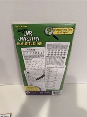 Yes & Know Invisible Ink Return of Mr Mystery Secret Agent Spy & Game Book New