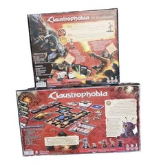 Claustrophobia & De Profundis Expansion 100% Complete RPG Miniature Board Game