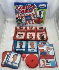 Giant Guess Who Game Hasbro Complete Great Condition FREE SHIPPING