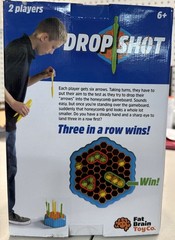 Hexagonal Grid Arrow Game 3 in a Row for Ages 6 and Up Fun Strategy Game New-#9