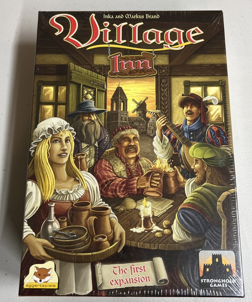 Village Inn Expansion- Out of Print!! Stronghold Games- New and Sealed