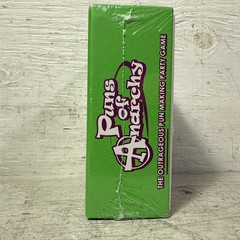 Puns Of Anarchy Party Game Outrageous Pun-Making 3-5 Players New Factory Sealed
