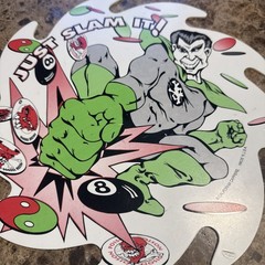 Lot Of (6) Metal Slammers & (1) Bigfoot Slammer With Board Free Shipping
