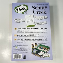New Schitt’s Creek Things Board Game Edition 4 + players 14+ Years Party Game
