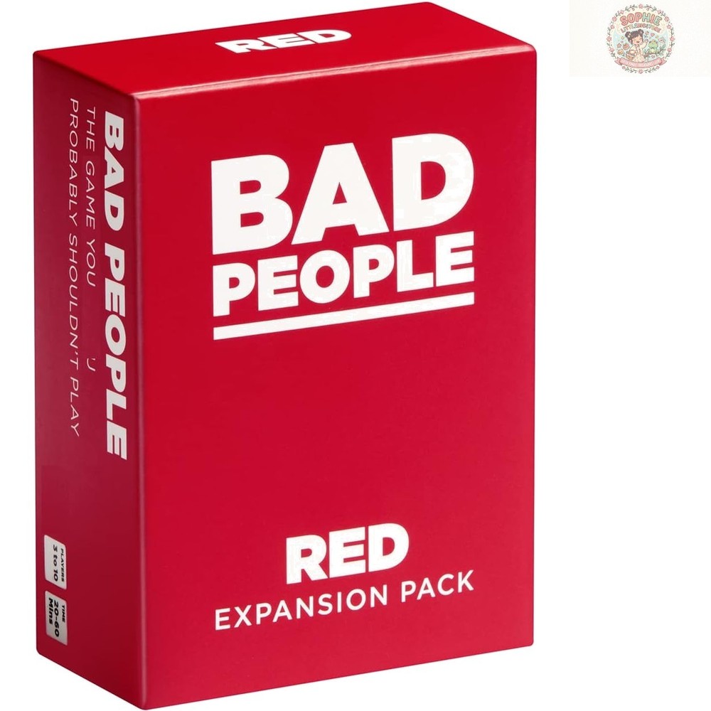 RED Expansion – 100 Card Set for Ultimate Adult Party Fun with Friends