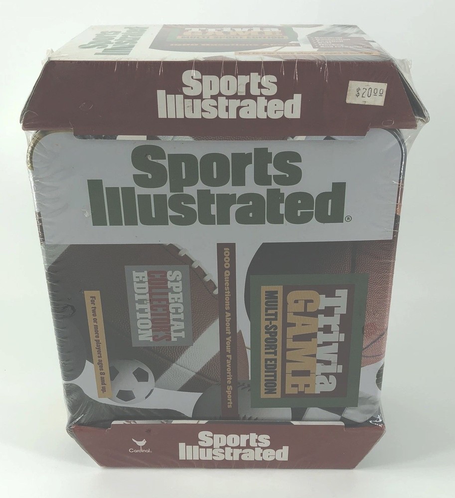 1998 Sport Illustrated Trivia Game Special Multi-Sport Edition Game In tin, NEW