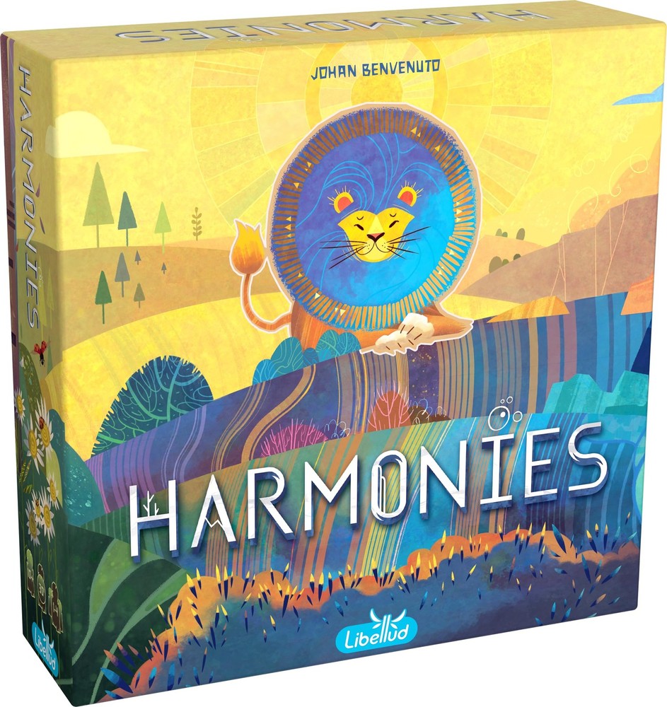 Asmodee Harmonies Board Game – Create Oneiric Landscapes, Strategic & Poetic